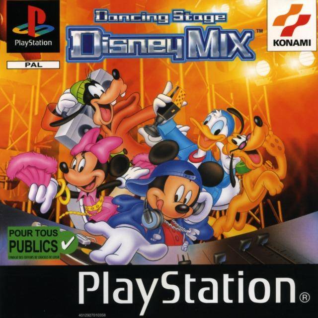The coverart image of Dancing Stage: Disney Mix