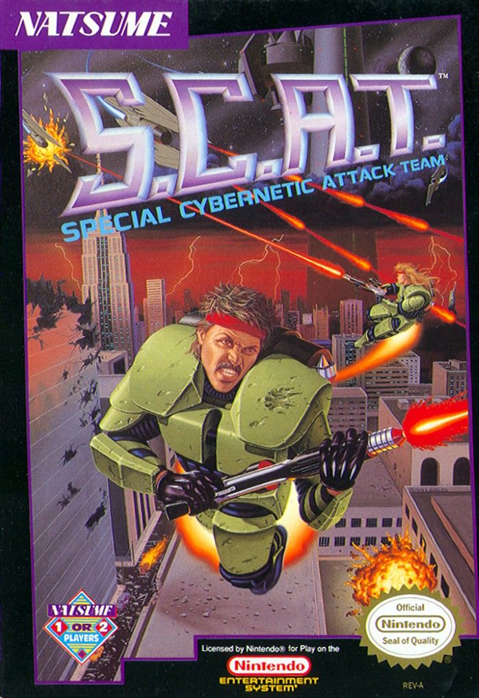 The coverart image of S.C.A.T.: Special Cybernetic Attack Team