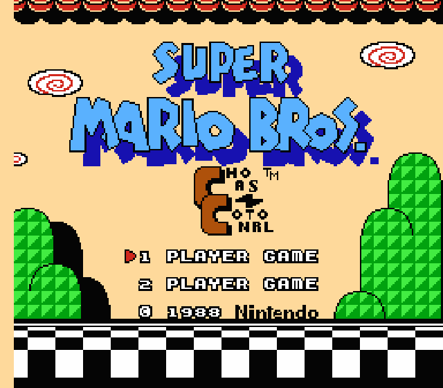 The coverart image of Super Mario Bros. Chaos Control