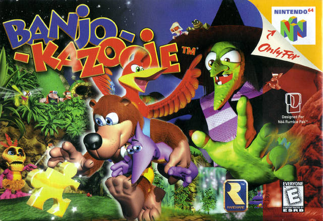 The coverart image of Banjo-Kazooie