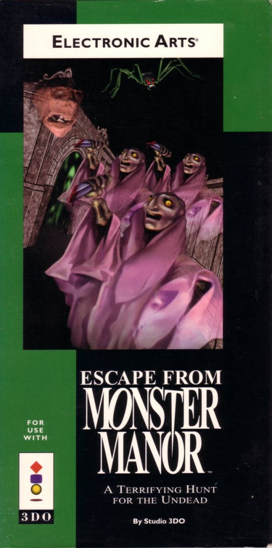 Escape from Monster Manor (USA) 3DO - CDRomance