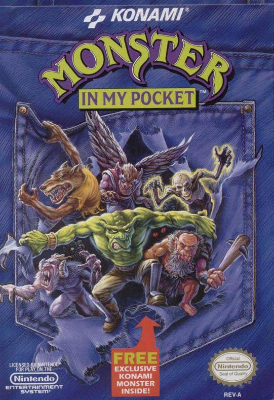 The coverart image of Monster in My Pocket