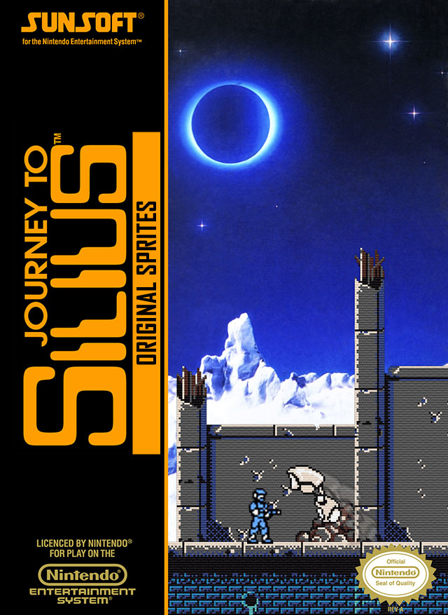 The coverart image of Journey to Silius: Original Sprites (Hack)