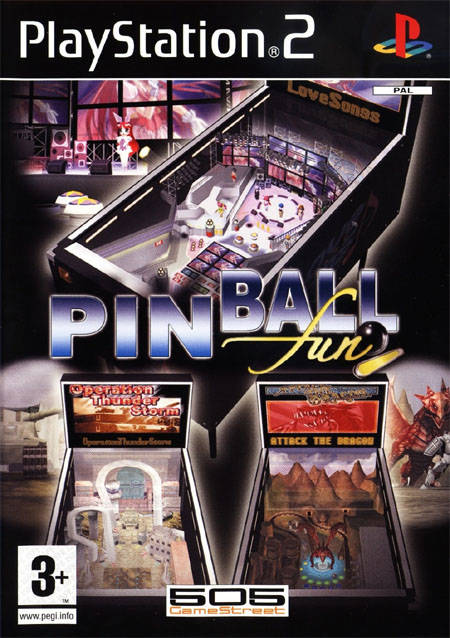 The coverart image of Pinball Fun