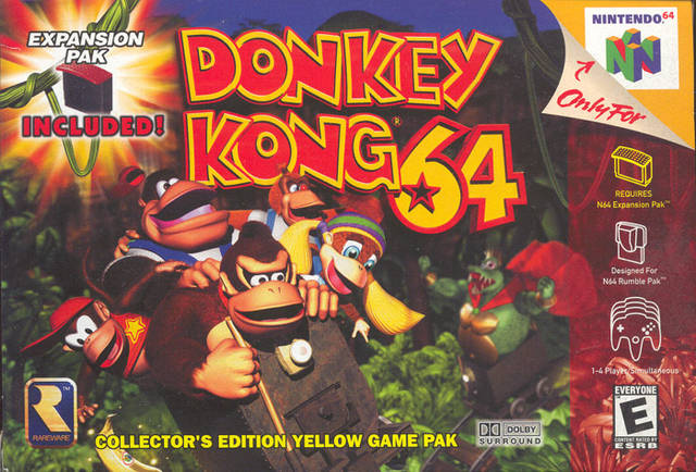 The coverart image of Donkey Kong 64: Tag Anywhere