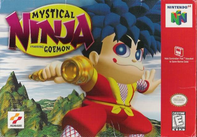 The coverart image of Mystical Ninja Starring Goemon