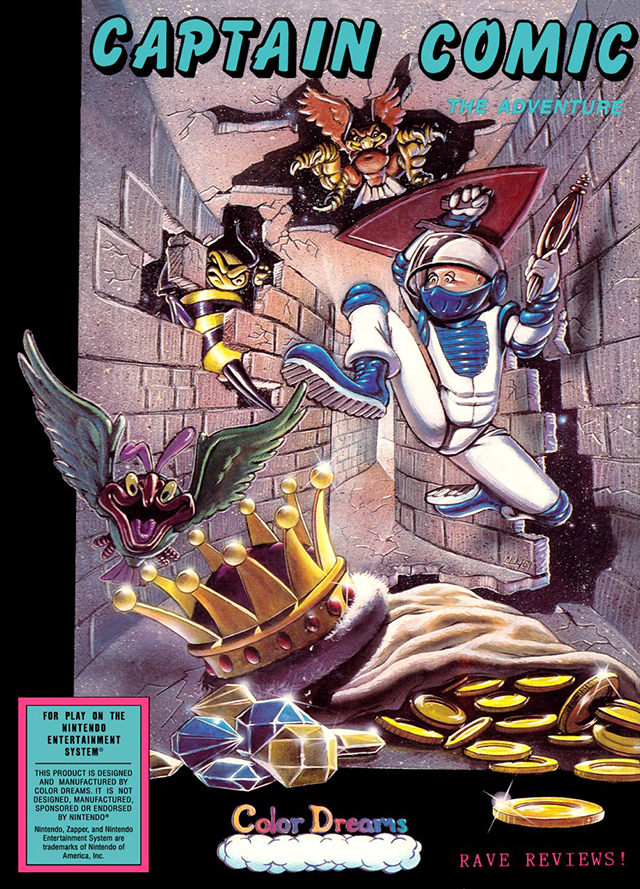 The coverart image of Captain Comic: The Adventure