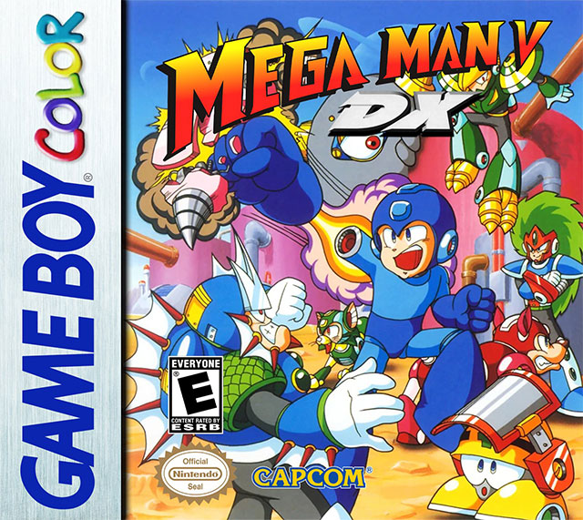 The coverart image of Mega Man World 5 DX