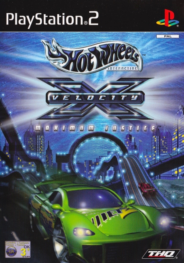 The coverart image of Hot Wheels: Velocity X - Maximum Justice