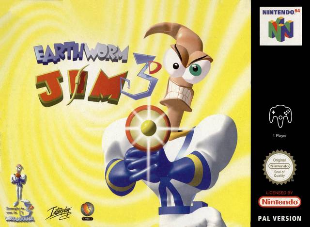 The coverart image of Earthworm Jim 3D