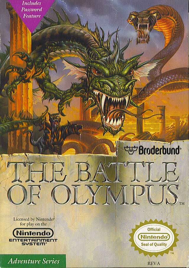The coverart image of The Battle of Olympus / Olympus no Tatakai