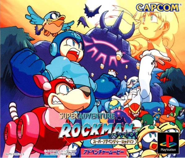 The coverart image of Super Adventure RockMan