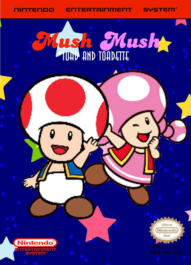 The coverart image of Mush Mush: Toad and Toadette