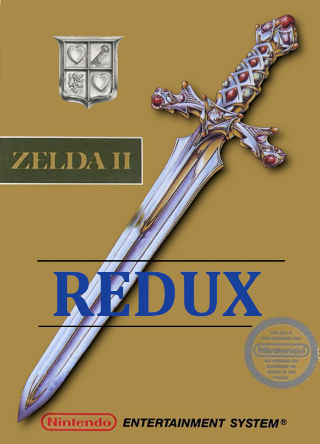 The coverart image of Zelda 2 Redux