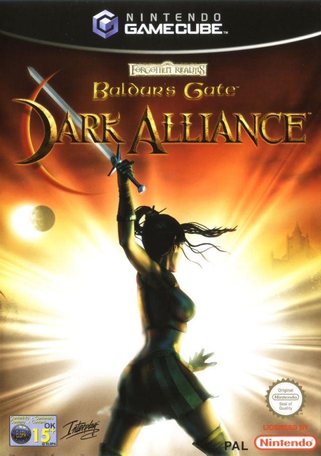 The coverart image of Baldur's Gate: Dark Alliance