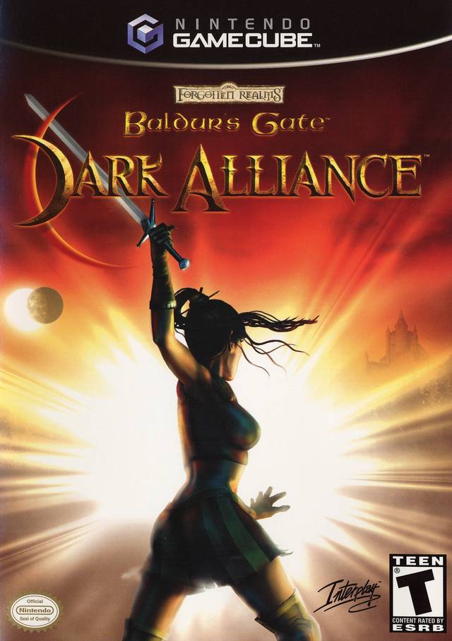 The coverart image of Baldur's Gate: Dark Alliance