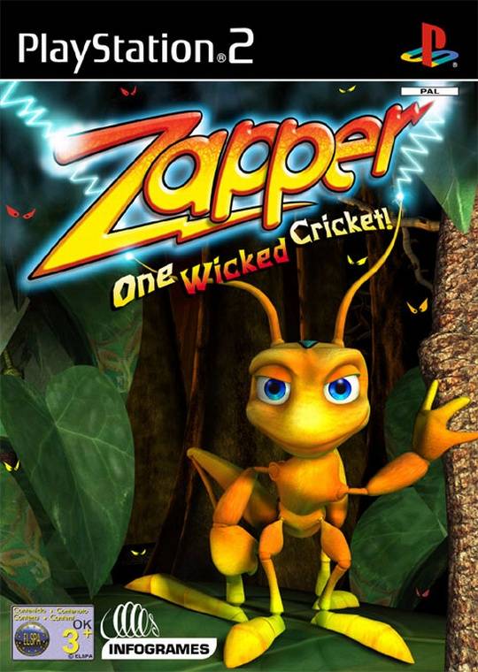 The coverart image of Zapper: One Wicked Cricket