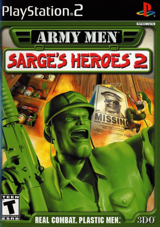 The coverart image of Army Men: Sarge's Heroes 2