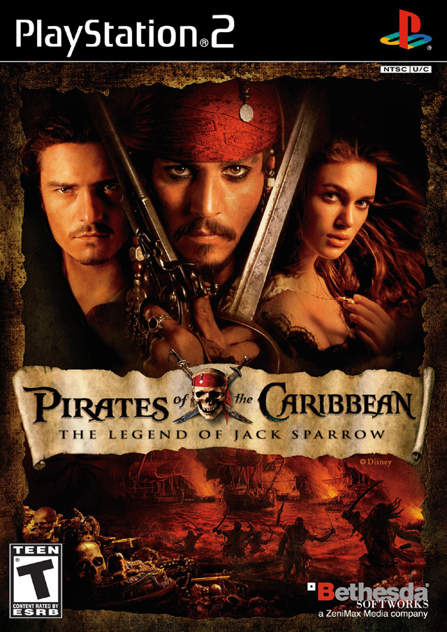 The coverart image of Pirates of the Caribbean: The Legend of Jack Sparrow