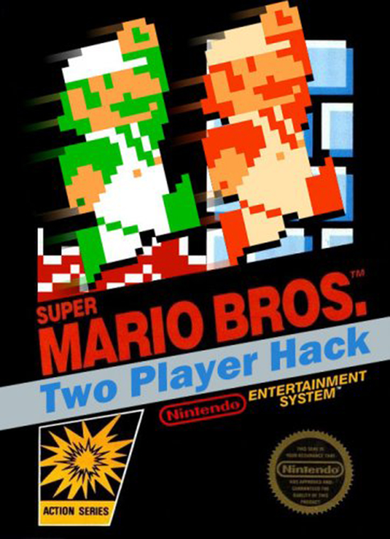 The coverart image of Super Mario Bros.: Two Players