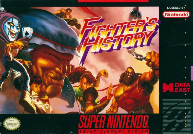 The coverart image of Fighter's History: Enable Bosses and Easy Moves