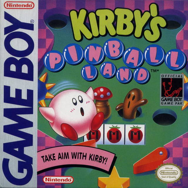 The coverart image of Kirby's Pinball Land