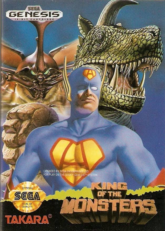 The coverart image of King of the Monsters