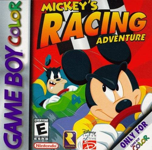 The coverart image of Mickey's Racing Adventure