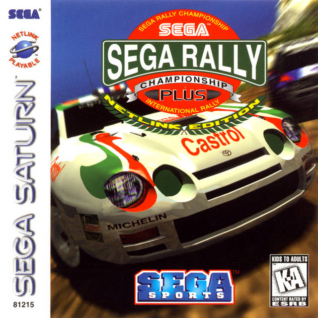 The coverart image of Sega Rally Championship Plus Netlink Edition