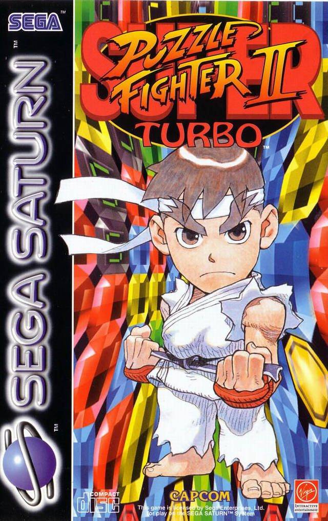 The coverart image of Super Puzzle Fighter II Turbo