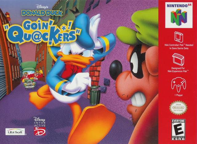 The coverart image of Donald Duck: Goin' Quackers