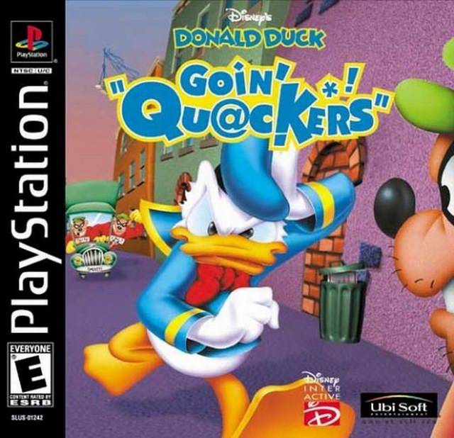 The coverart image of Donald Duck: Goin' Quackers