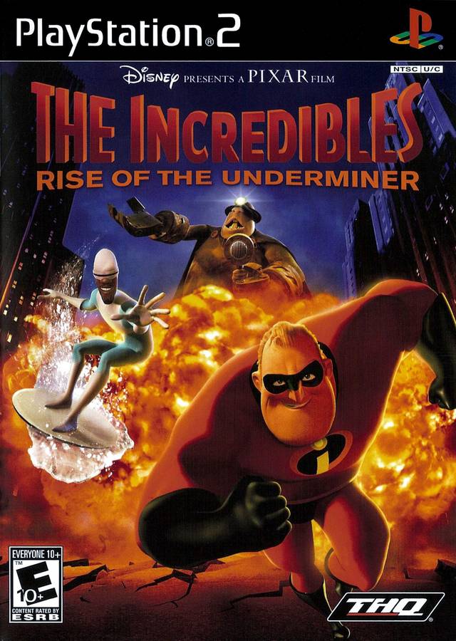 The coverart image of The Incredibles: Rise of the Underminer