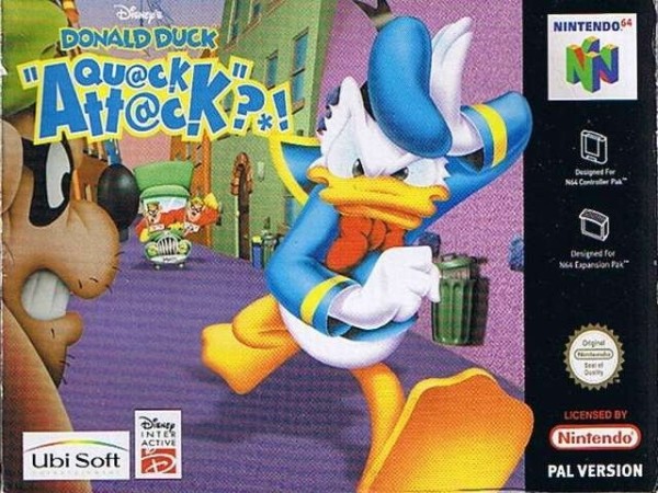 The coverart image of Donald Duck: Quack Attack