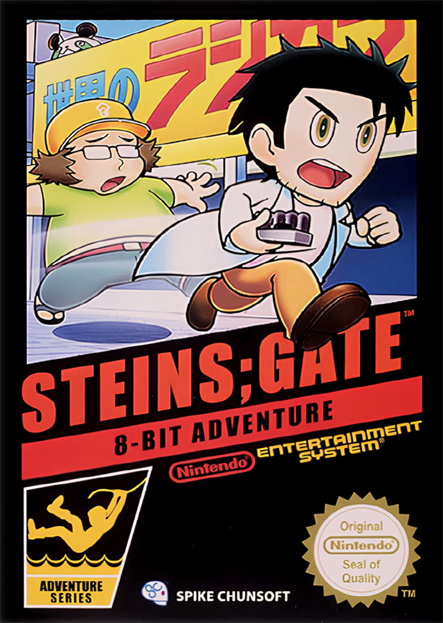The coverart image of 8-bit ADV Steins;Gate