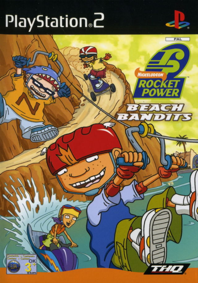 The coverart image of Rocket Power: Beach Bandits