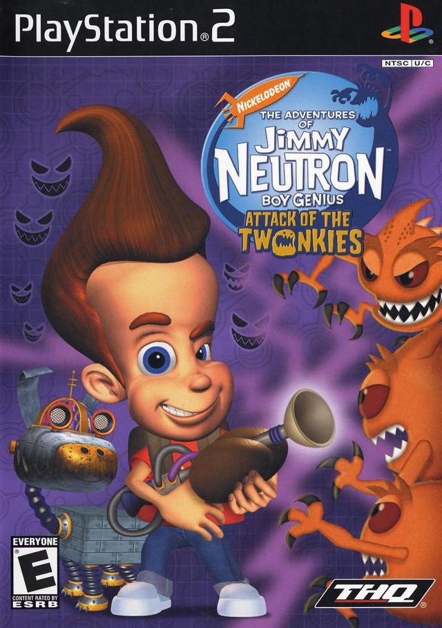 The coverart image of Jimmy Neutron: Boy Genius - Attack of the Twonkies