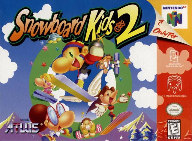 The coverart image of Snowboard Kids 2