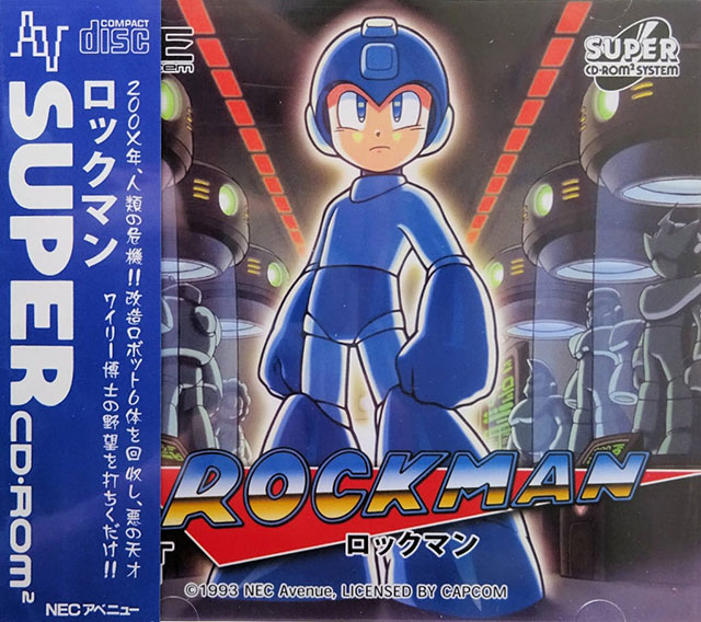 The coverart image of Mega Man CD: Rock Version (Unlicensed)