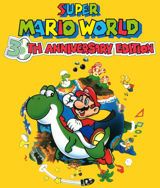The coverart image of Super Mario World: 30th Anniversary Edition
