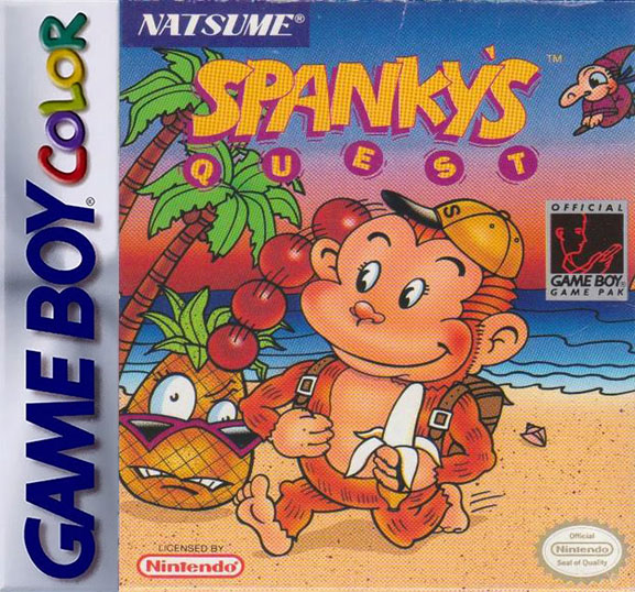The coverart image of Spanky's Quest