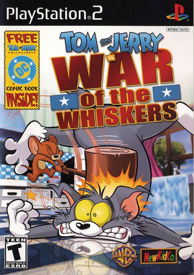 The coverart image of Tom and Jerry in War of the Whiskers