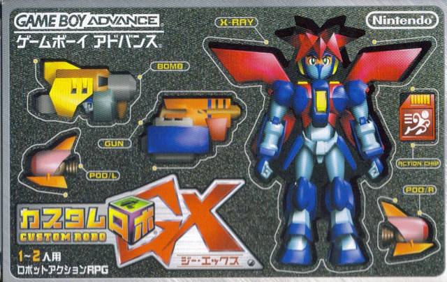 The coverart image of Custom Robo GX