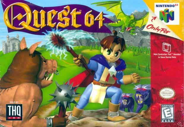 The coverart image of Quest 64