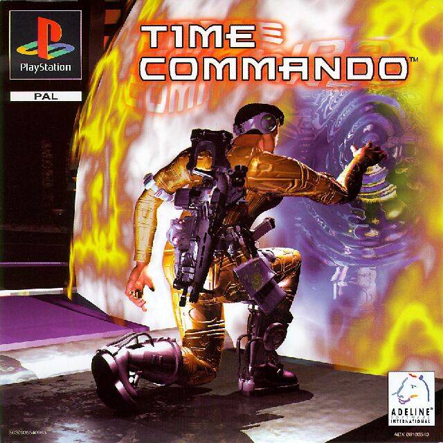 The coverart image of Time Commando