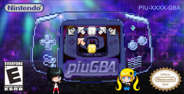 The coverart image of piuGBA: Pump it Up on GameBoy Advance