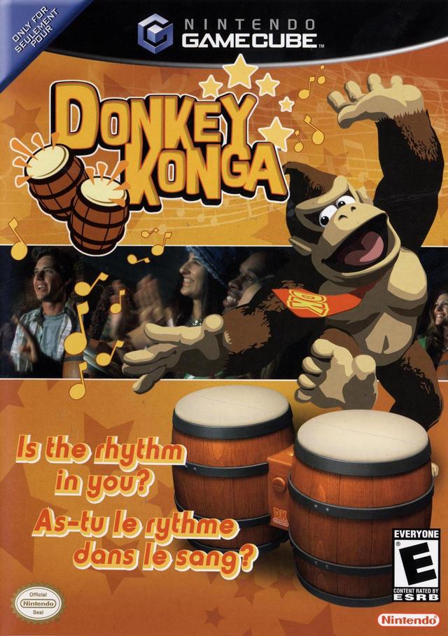 The coverart image of Donkey Konga