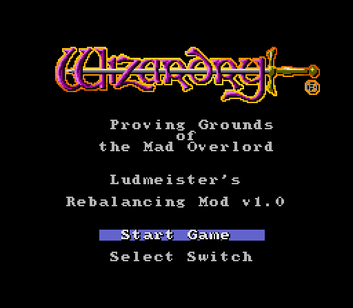The coverart image of Wizardry 1st Trilogy Rebalancing Mod