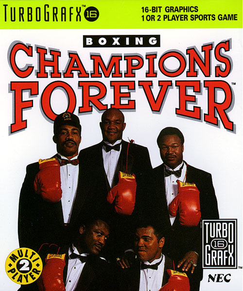 The coverart image of Champions Forever Boxing