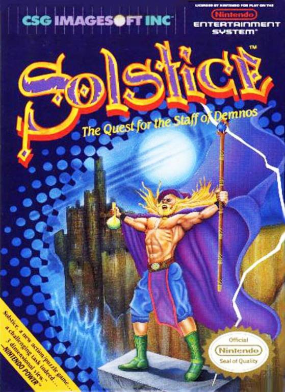 The coverart image of Solstice: The Quest for the Staff of Demnos